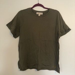 Michael Kors Ruffle Sleeve Tee